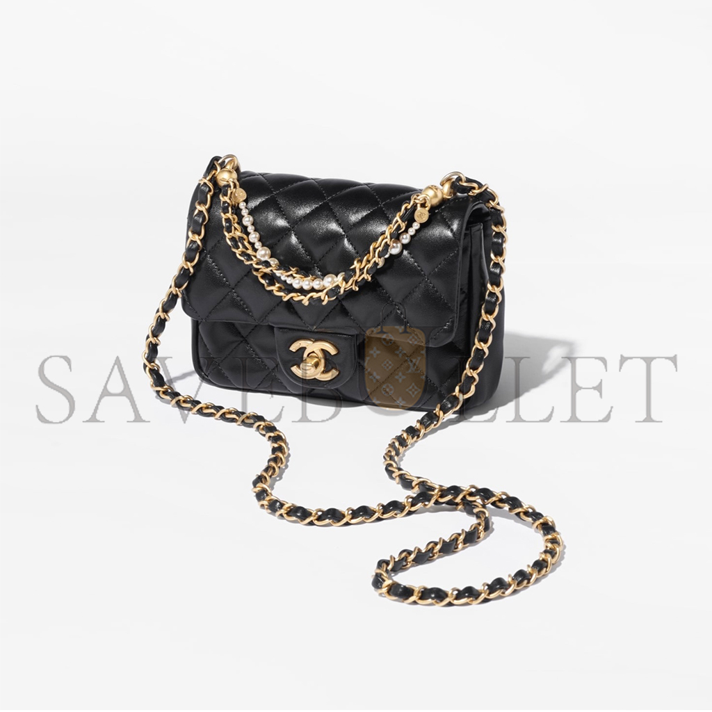 CHANEL MASTER MINI FLAP BAG AS4385 (17*12*5cm)